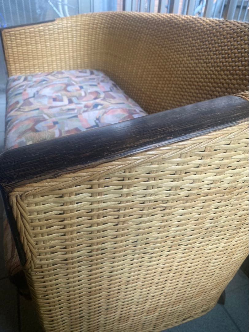 CASABLANCA カサブランカ　ラタンソファ　2人がけソファ　アジアン家具