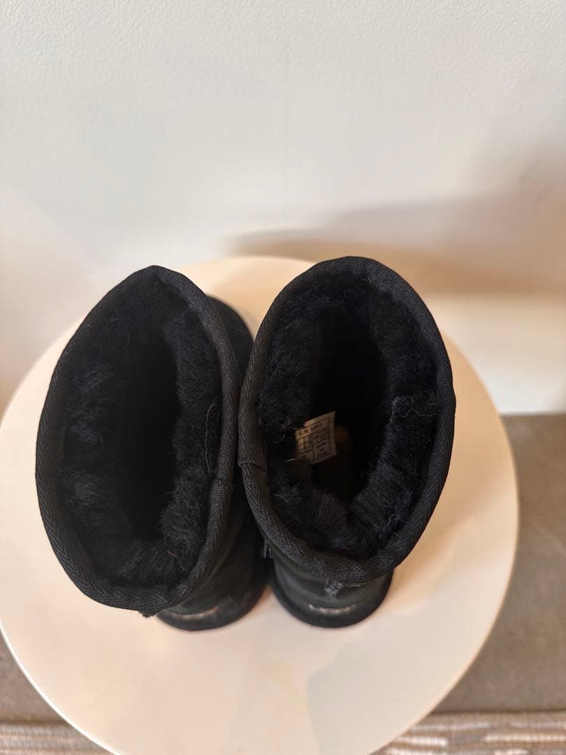 UGG ムートンブーツ　19.5cm 黒