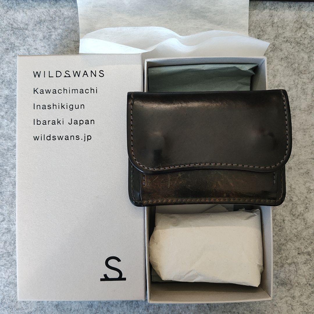 春値下げ【希少】ワイルドスワンズ　 タング　コードバン 　マーブルブラック