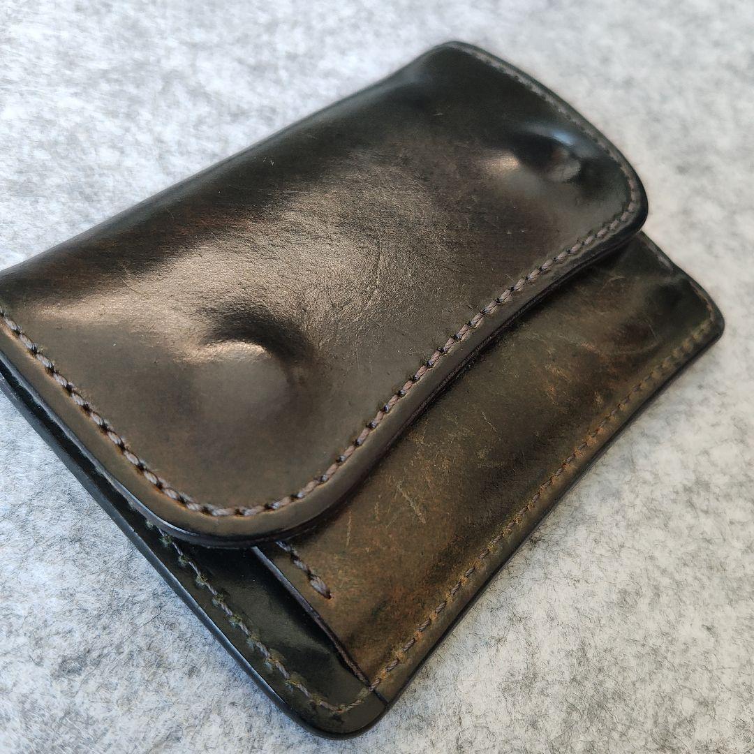 春値下げ【希少】ワイルドスワンズ　 タング　コードバン 　マーブルブラック