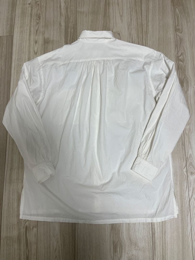 PorterClassicポータークラシック ワイドポケットシャツ ホワイト