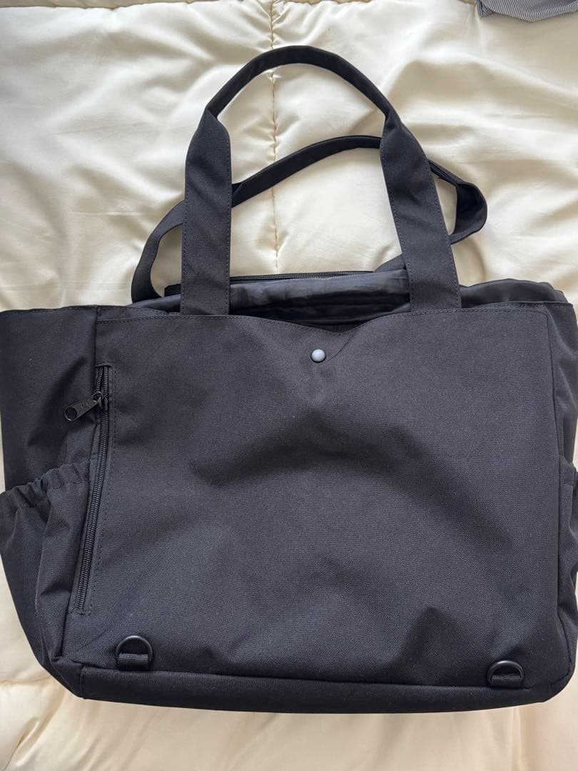 フリークスストア　マザーズバッグ　黒　ペアレンツバッグ