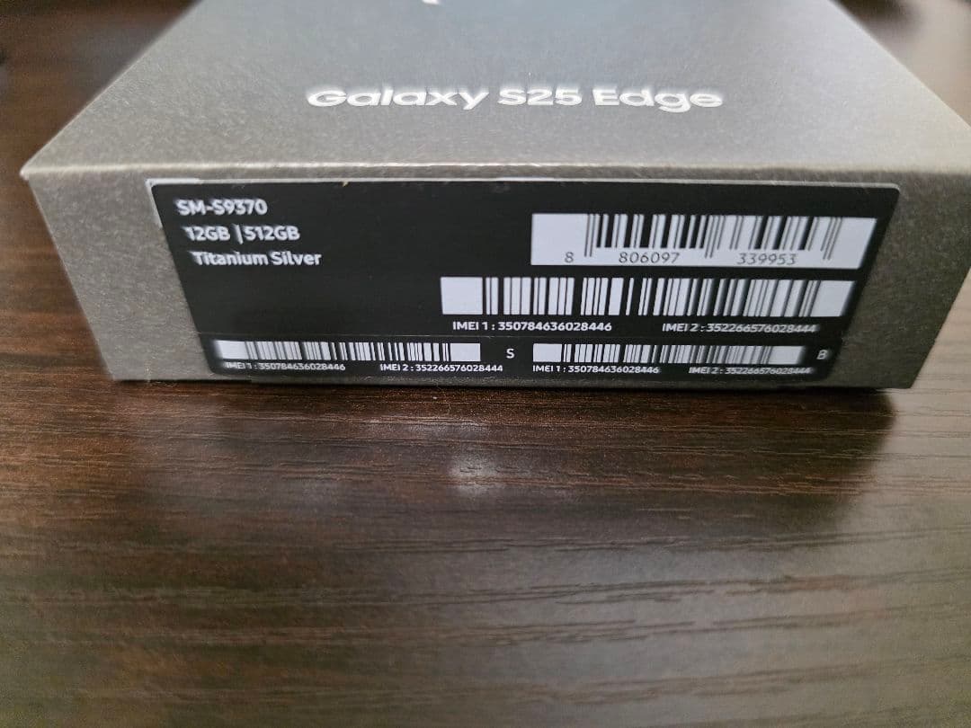 Galaxy S25 Edge 512GB 香港版
