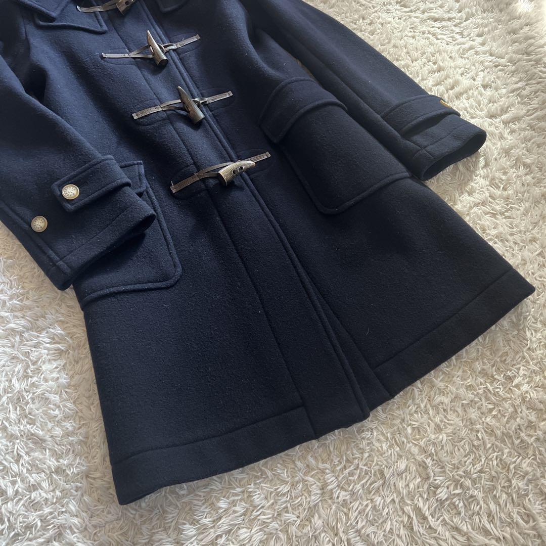 【MACKINTOSH LONDON 】ダッフルコート ネイビー フーディー