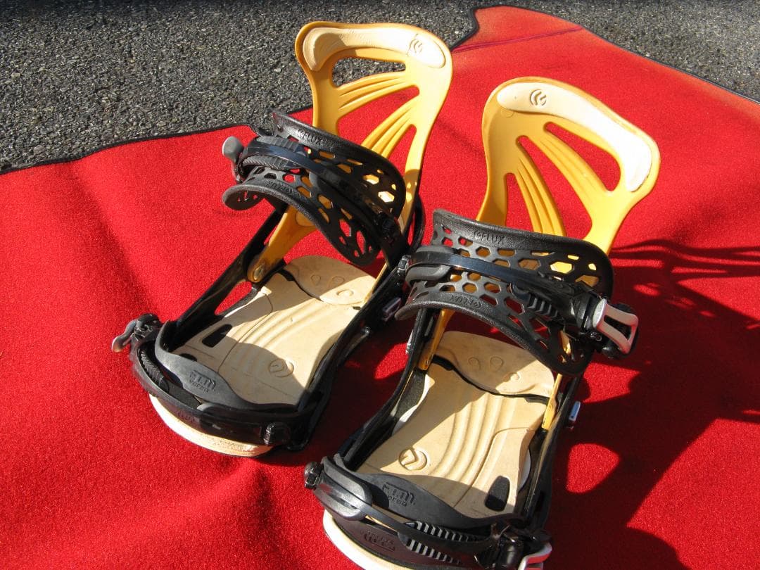 ★FLUX DS LTD ビンディング ブラック/オレンジ　M-L　フラックス