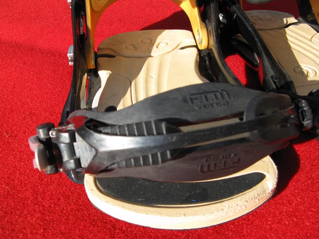 ★FLUX DS LTD ビンディング ブラック/オレンジ　M-L　フラックス