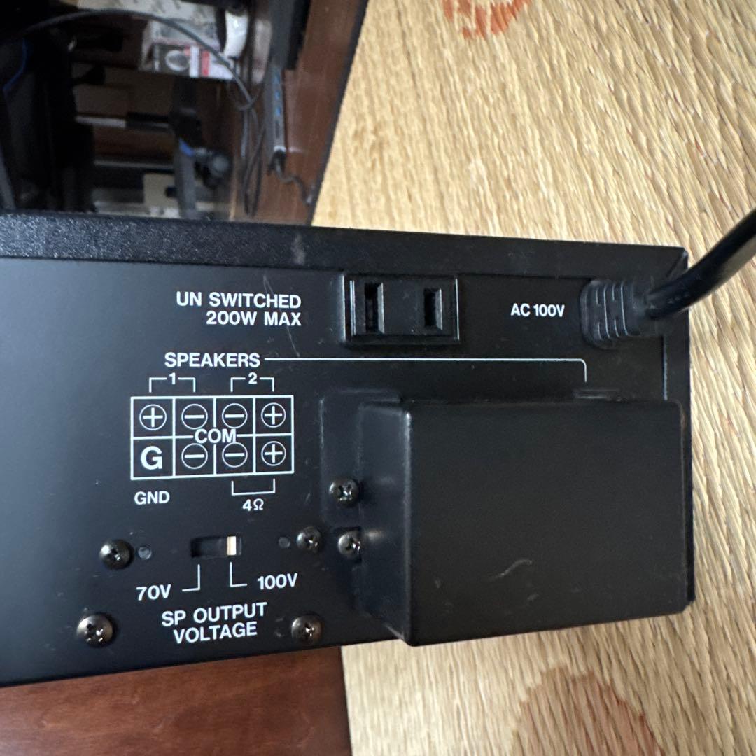 中古　Bose ミキサーアンプ 200SR-HI