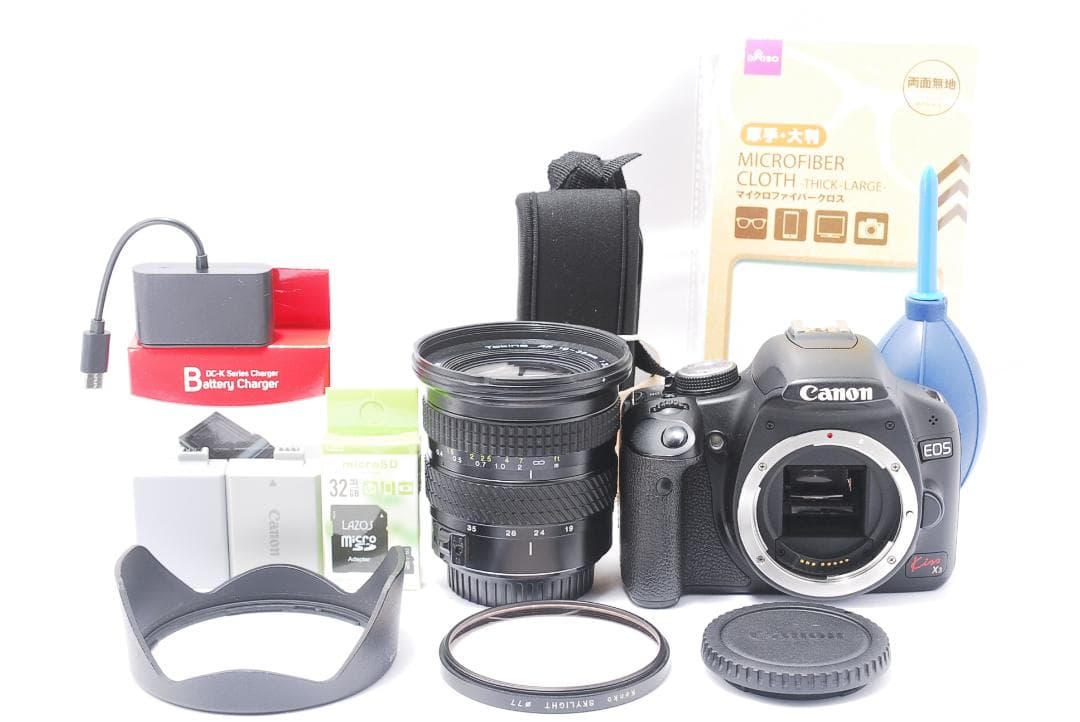 Canon Kiss X3 デジタル一眼レフカメラ 豪華おまけつき・初心者応援✨