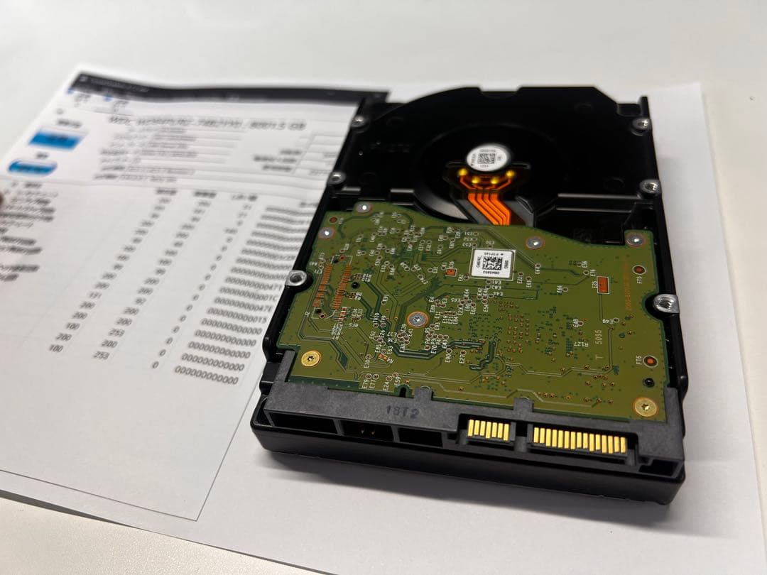 Western Digital WD82PURZ 8TB 内蔵HDD