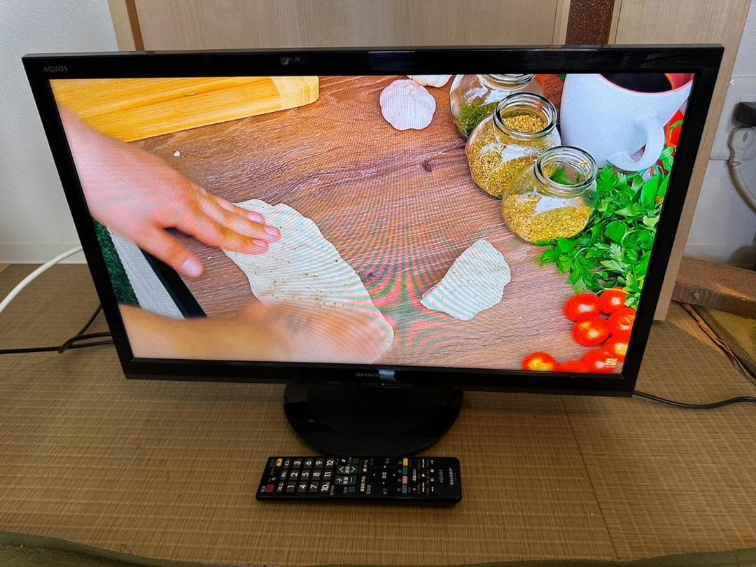 シャープ SHARP 24型 液晶 テレビ 2T-C24AD 2019年　美品
