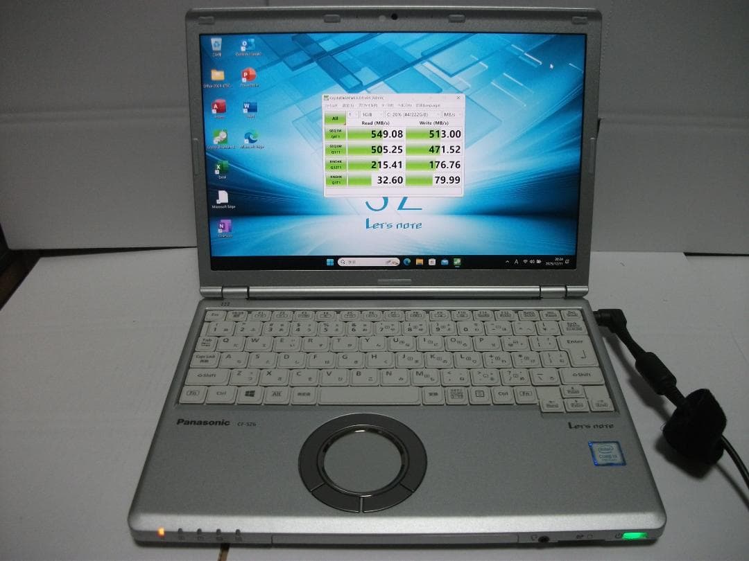 Windowsノート本体 Win11 Let'snote CF-SZ6/8GB+SSD256(526)