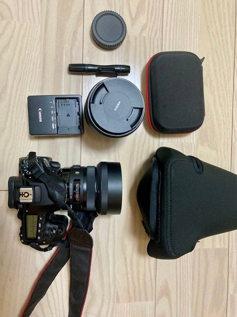 【未使用級】Canon EOS80D + シグマ 標準＋単焦点2本レンズセット