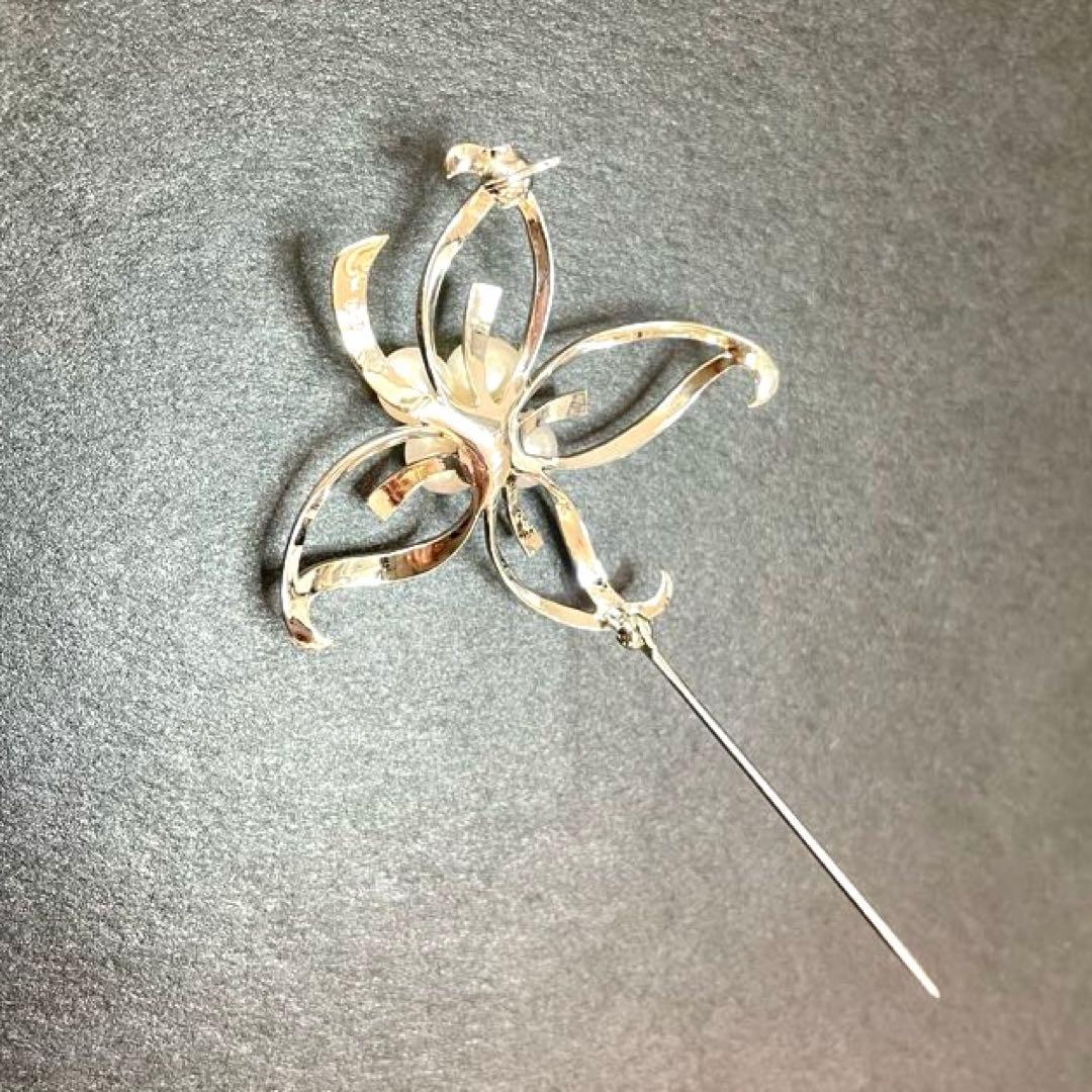 TASAKI パールブローチ　あこや真珠　入学式　卒業式　タサキ　コサージュ