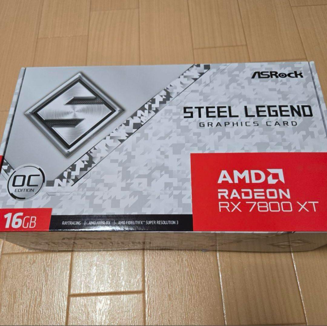 グラフィックボード・グラボ・ビデオカード ASRock Radeon RX 7800 XT OC Edition 16GB