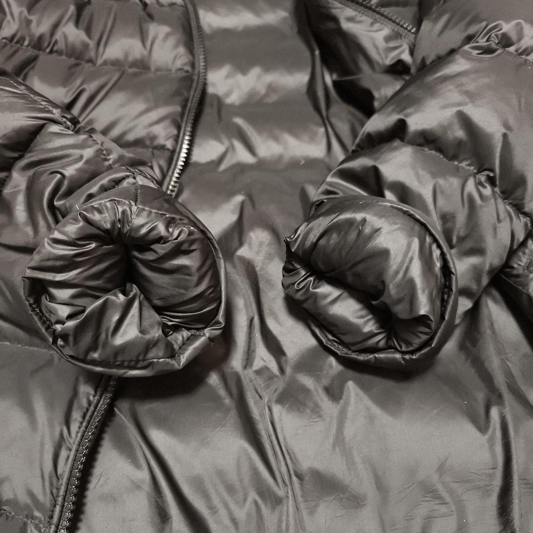 【補修・リペア有り】TATRAS タトラス ポリテアマ ダウンコート　黒　02