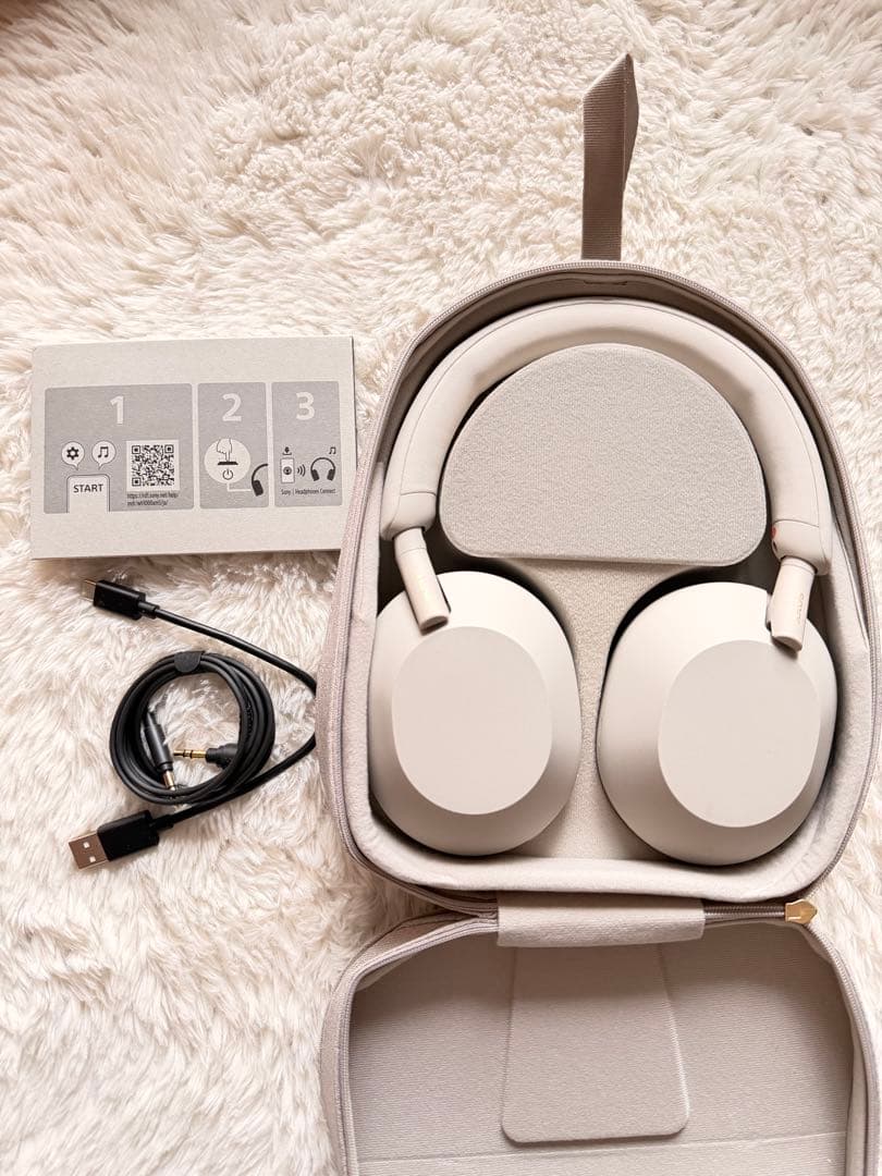 SONY ワイヤレスヘッドホン ノイズキャンセリング WH-1000XM5 SM