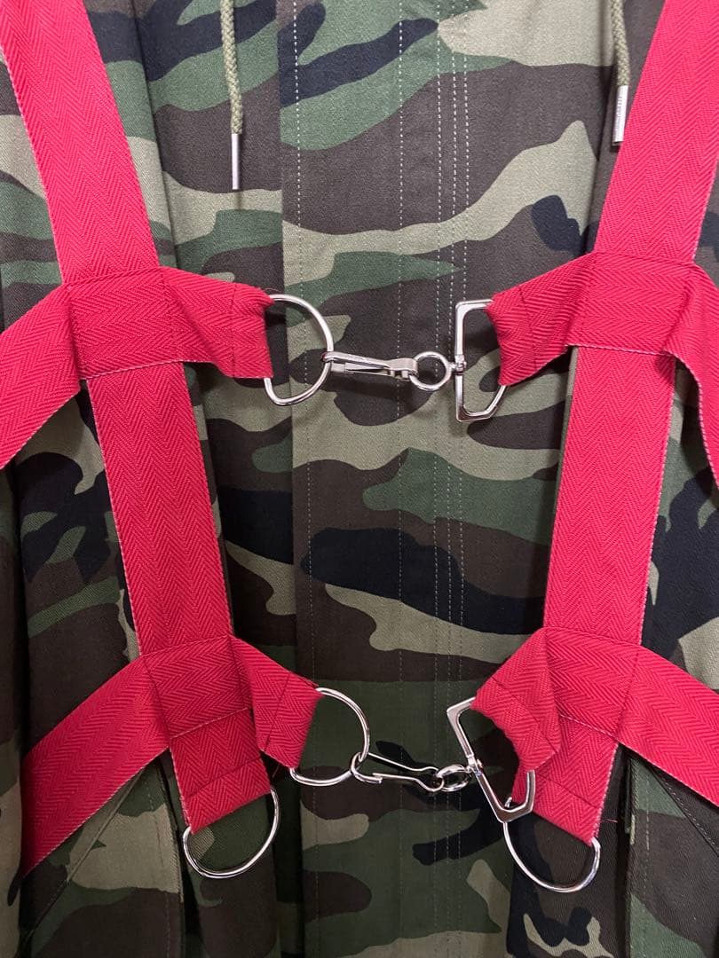 CELINE 新品 セリーヌ 23ss モッズ ミリタリー ハーネス コート