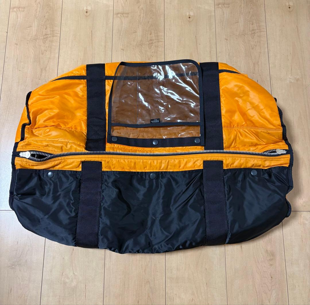 porter ポーター ドラム ボストンバッグ ナイロン タンカー 2way 黒