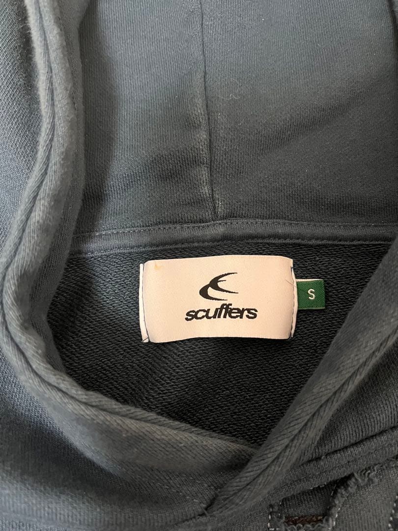 トップス scuffers Raw Blue Hoodie