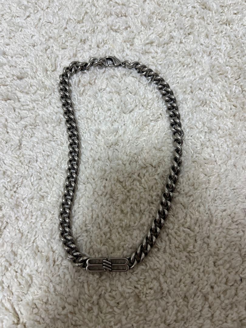 バレンシアガ bb icon necklaceネックレス
