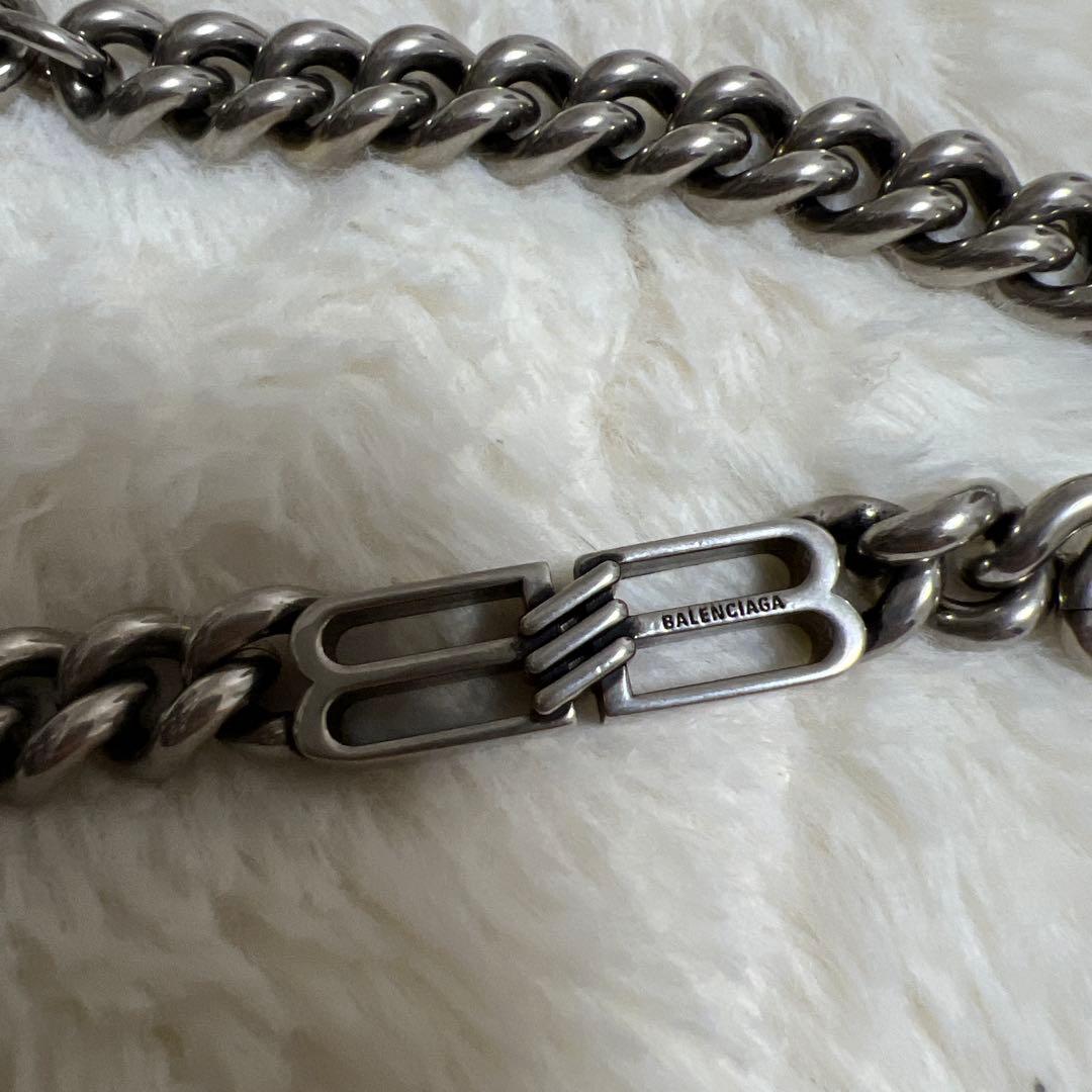 バレンシアガ bb icon necklaceネックレス