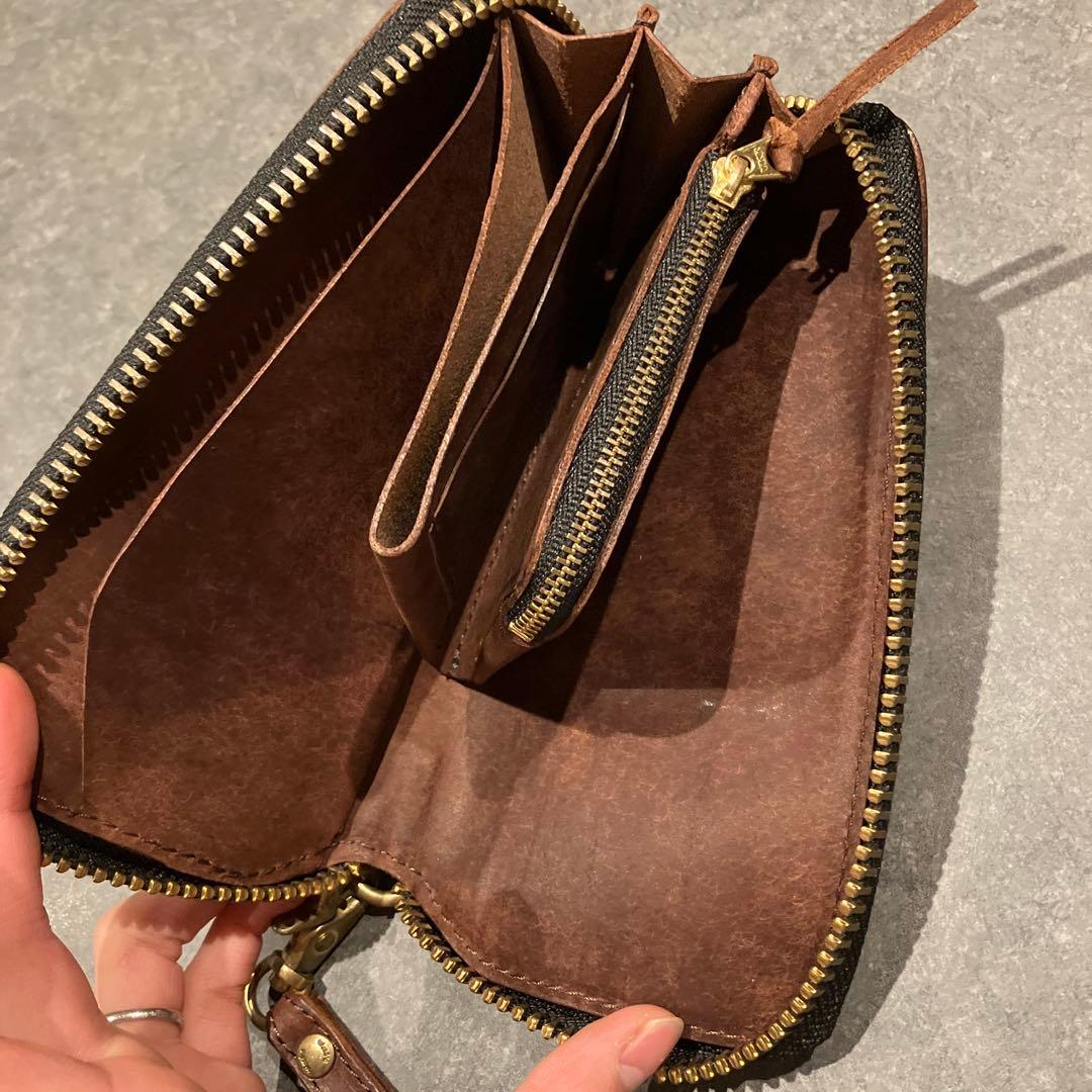 【新品未使用】Ryu 長財布 choco