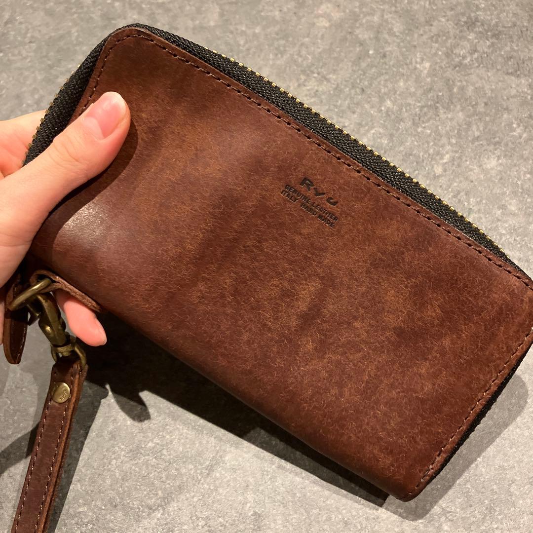 【新品未使用】Ryu 長財布 choco