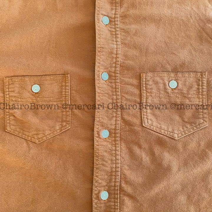 に*ー様 TENDERLOIN T-LABOR SHIRT シャモアクロス シャ