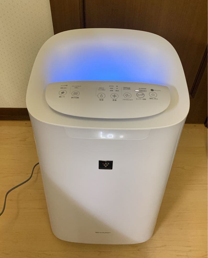 【美品】シャープ 加湿空気清浄機 プラズマクラスター25000 KI-LX75