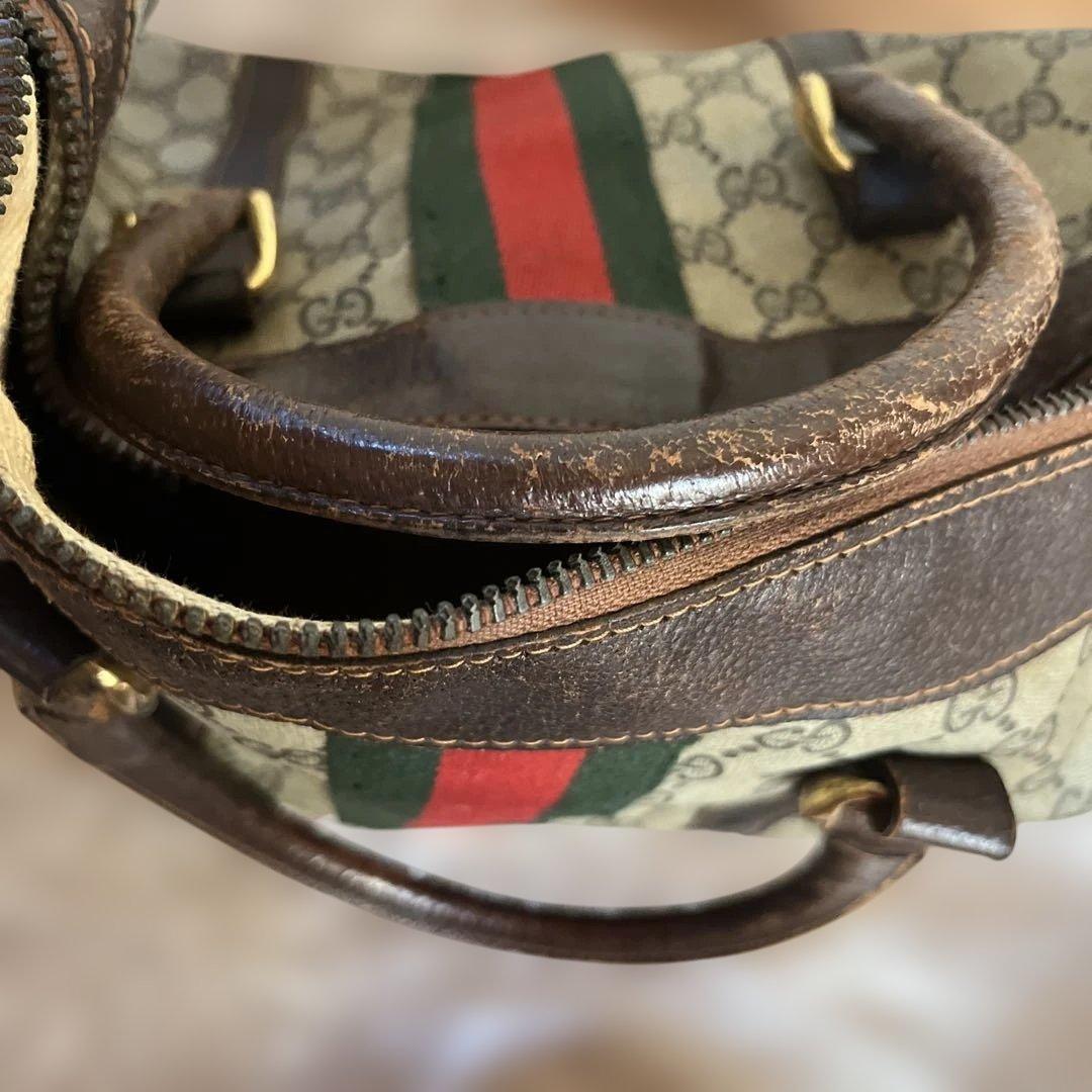 Gucci GGキャンバス ボストンバッグ