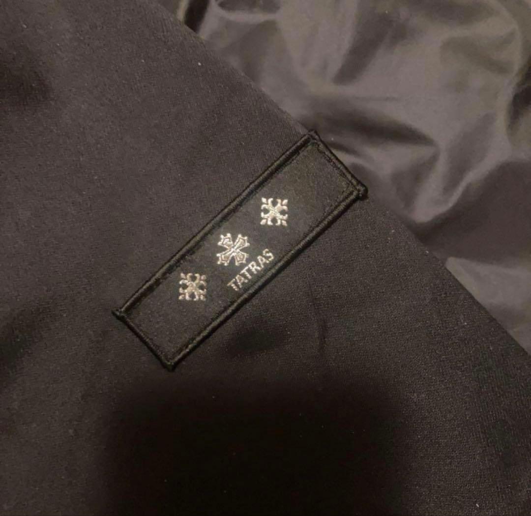 TATRAS ブラック ナイロンジャケット