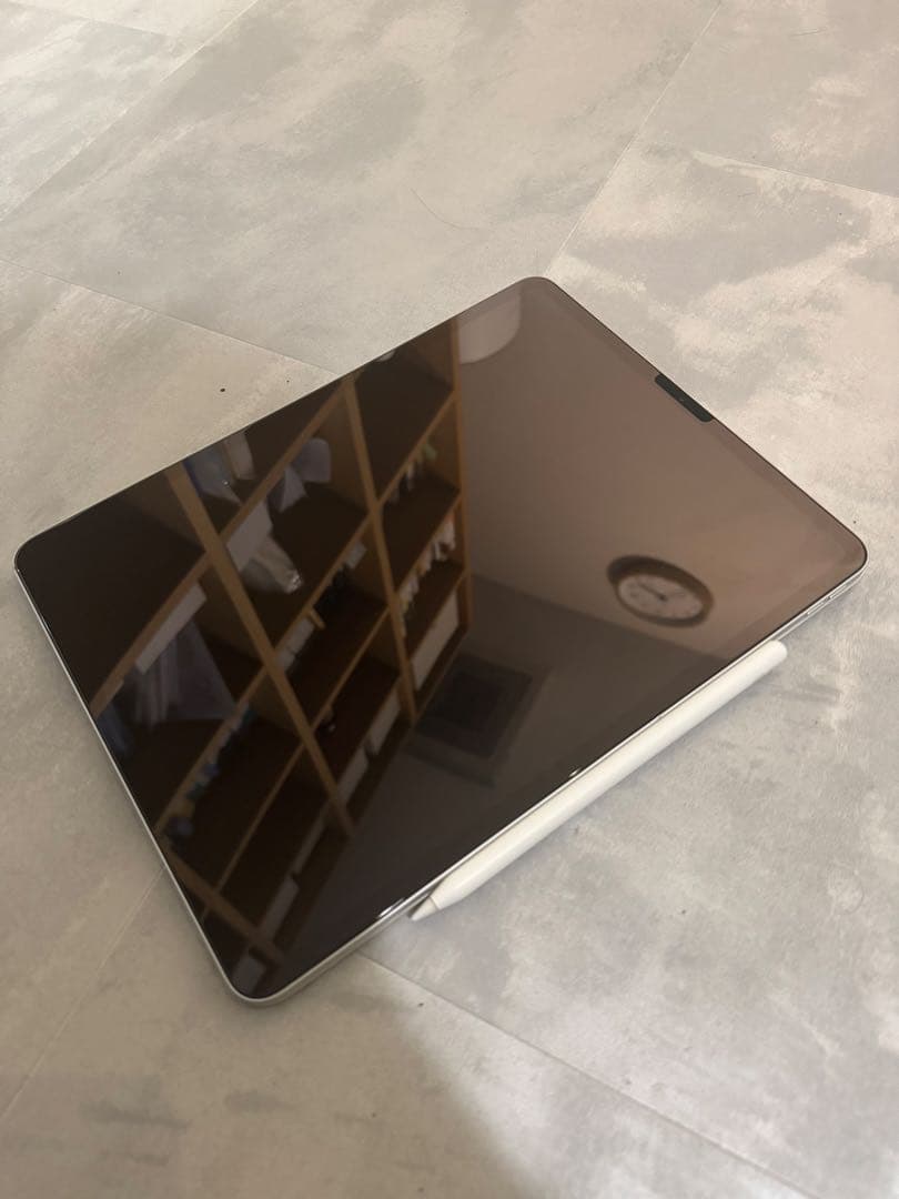 iPadPro 12.9インチ シルバー 516gb 本体 ホワイトカバー付き