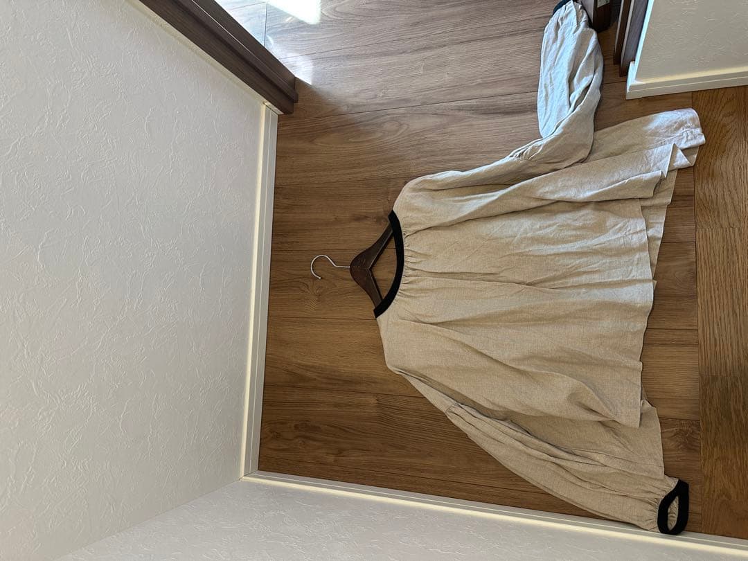 ネストローブ nest Robe リネンショートスモックブラウス