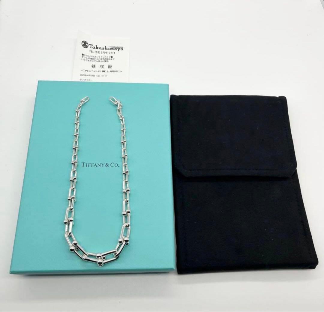 Tiffany & Co. ハードウェア　グラジュエイテッド　リンク　ネックレス