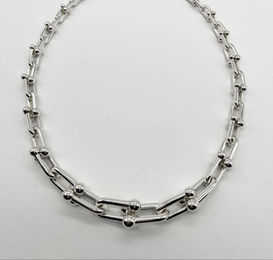Tiffany & Co. ハードウェア　グラジュエイテッド　リンク　ネックレス