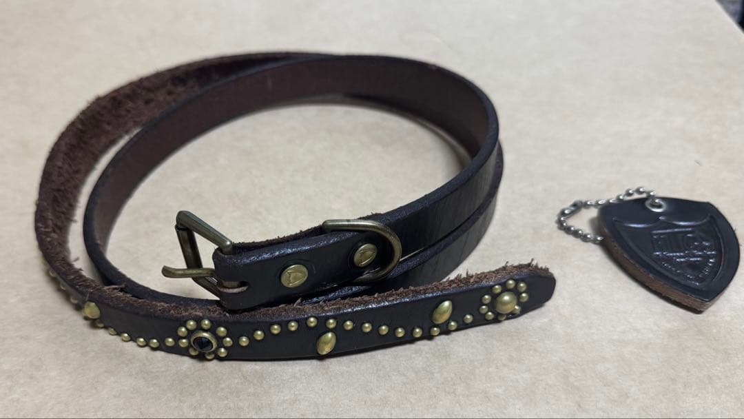 HTC/END ONLY SN33 STONE 0.75 スタッズ ナローベルト