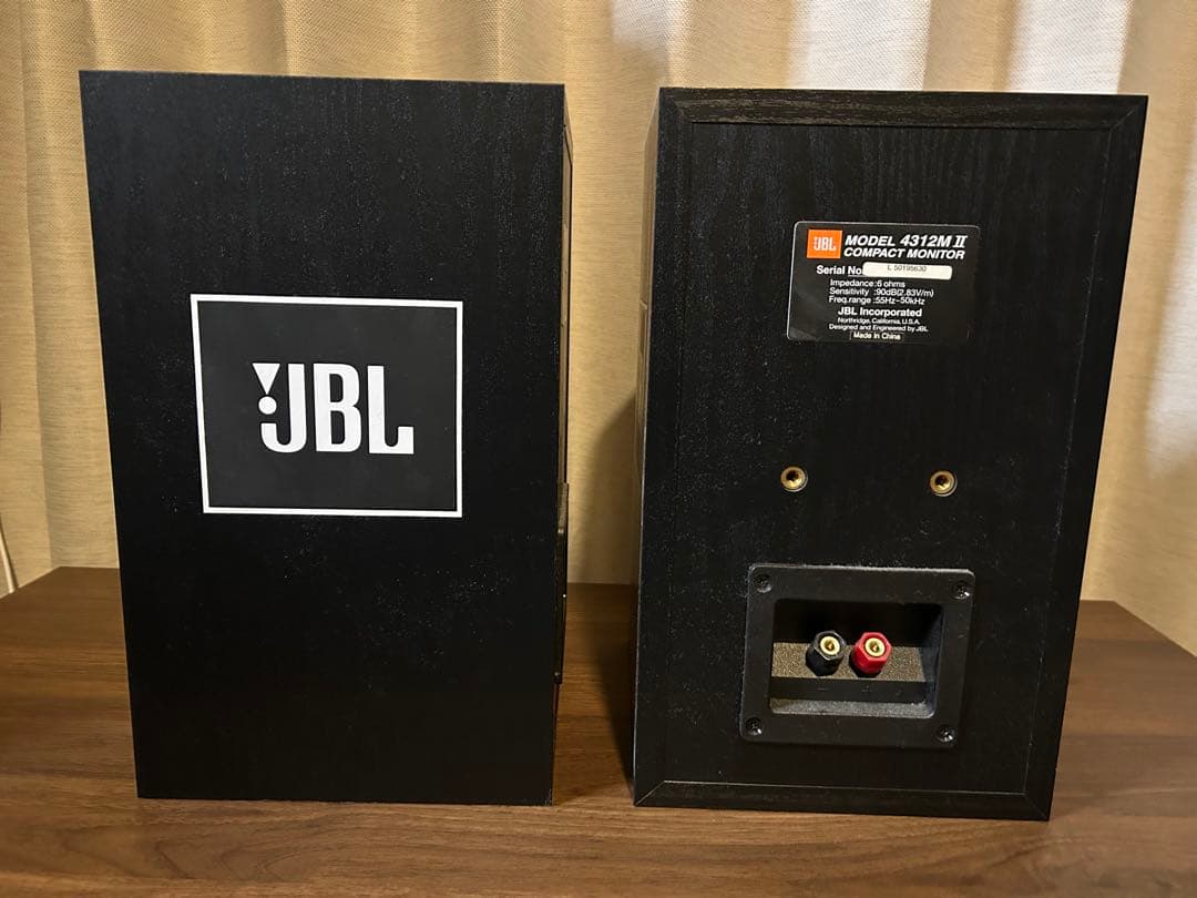 【値下】JBL スピーカー　MODEL　4312MⅡ　2台セット