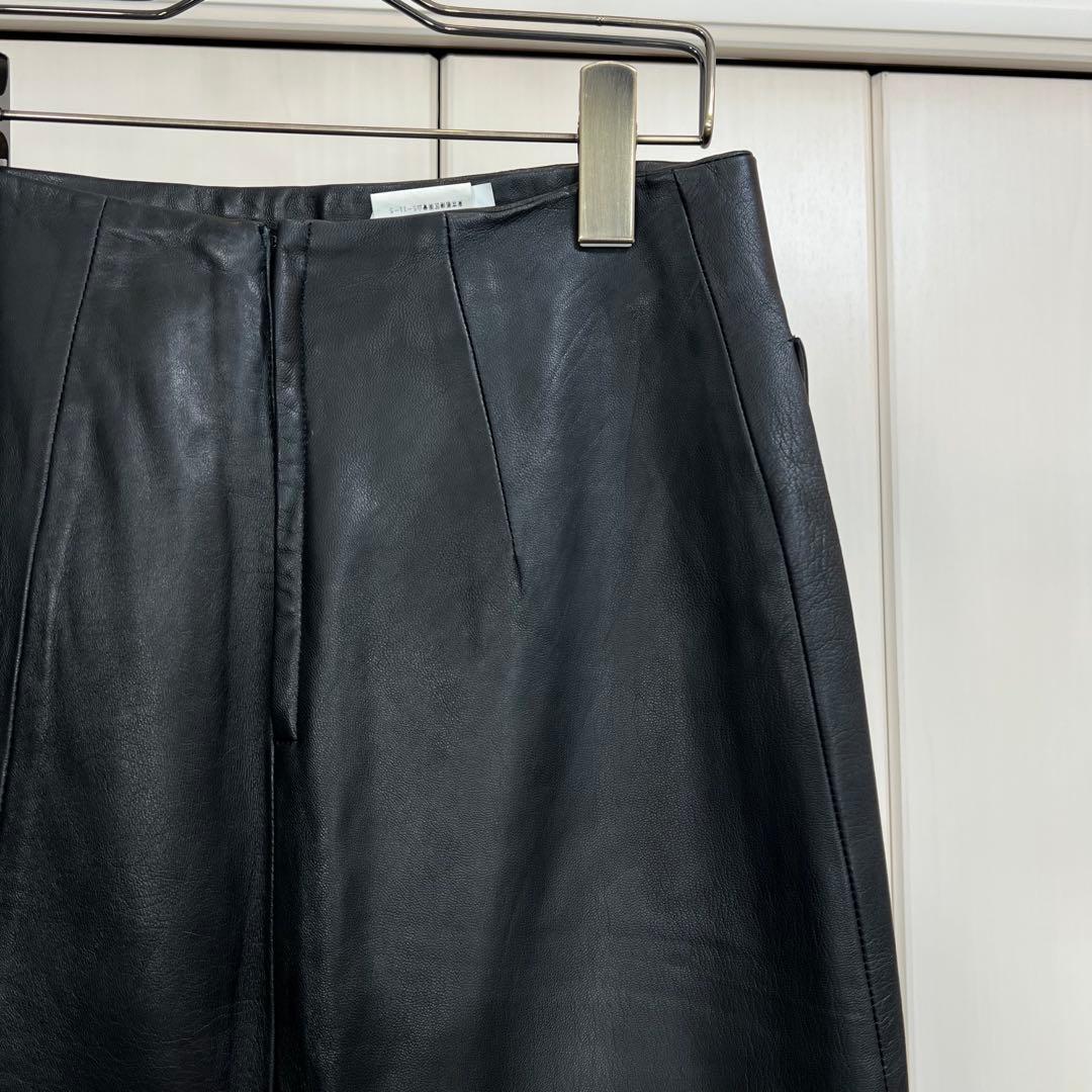 JUNYA WATANABE 00AW 再構築 シープレザー ロングスカート