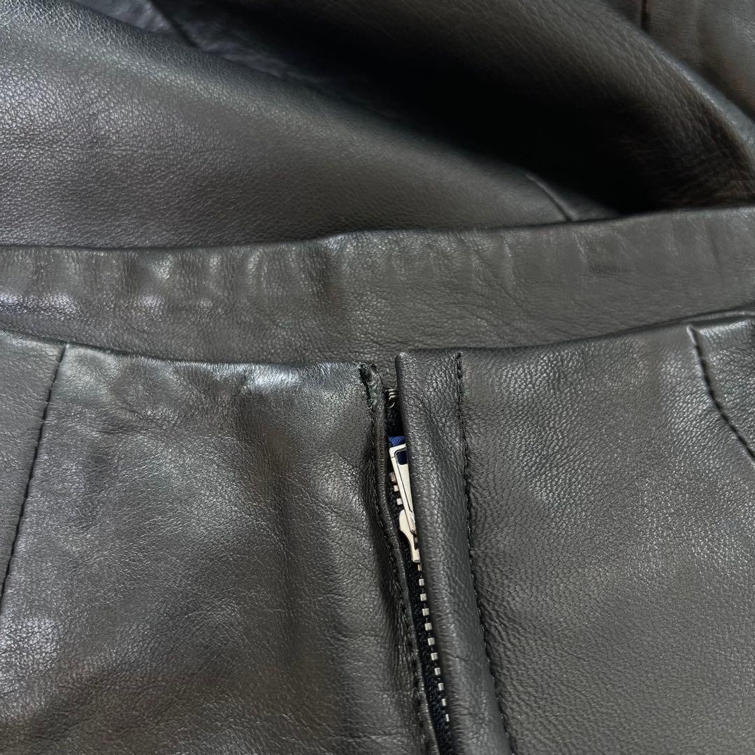 JUNYA WATANABE 00AW 再構築 シープレザー ロングスカート