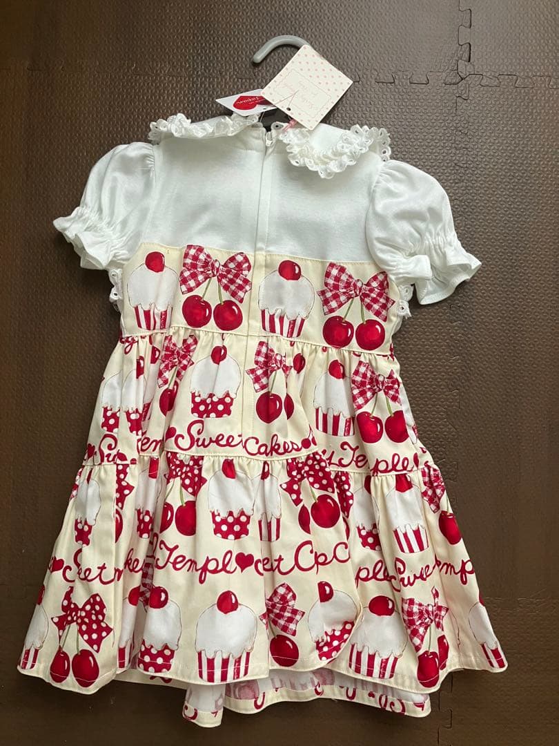 【新品タグ付き】シャーリーテンプル　80 ワンピース　スウィートカップケーキ