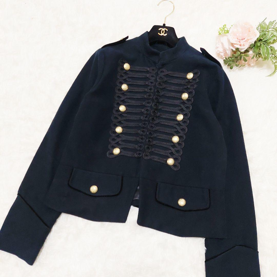 極美品 GAP ギャップ ナポレオン ジャケット 金ボタン 希少サイズ L