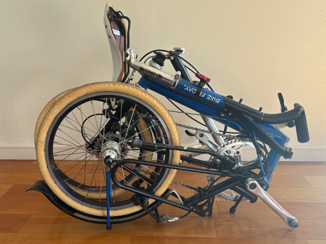 Bike Friday tikit 折りたたみ自転車 青