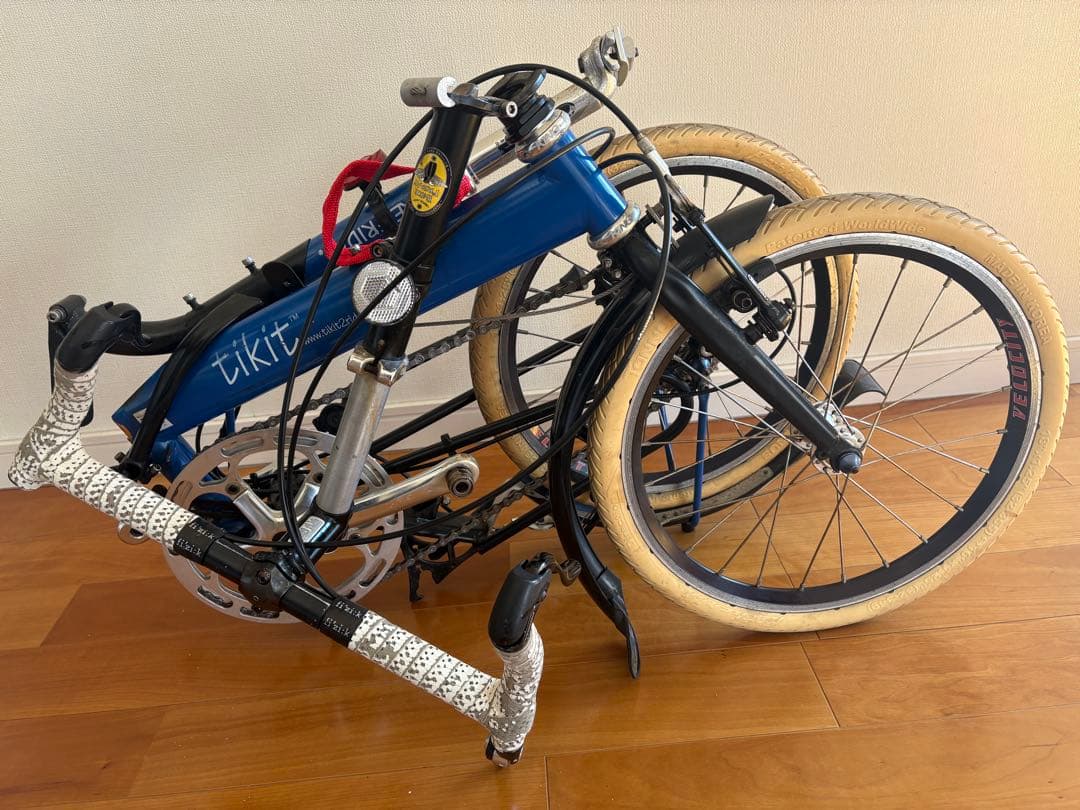 Bike Friday tikit 折りたたみ自転車 青