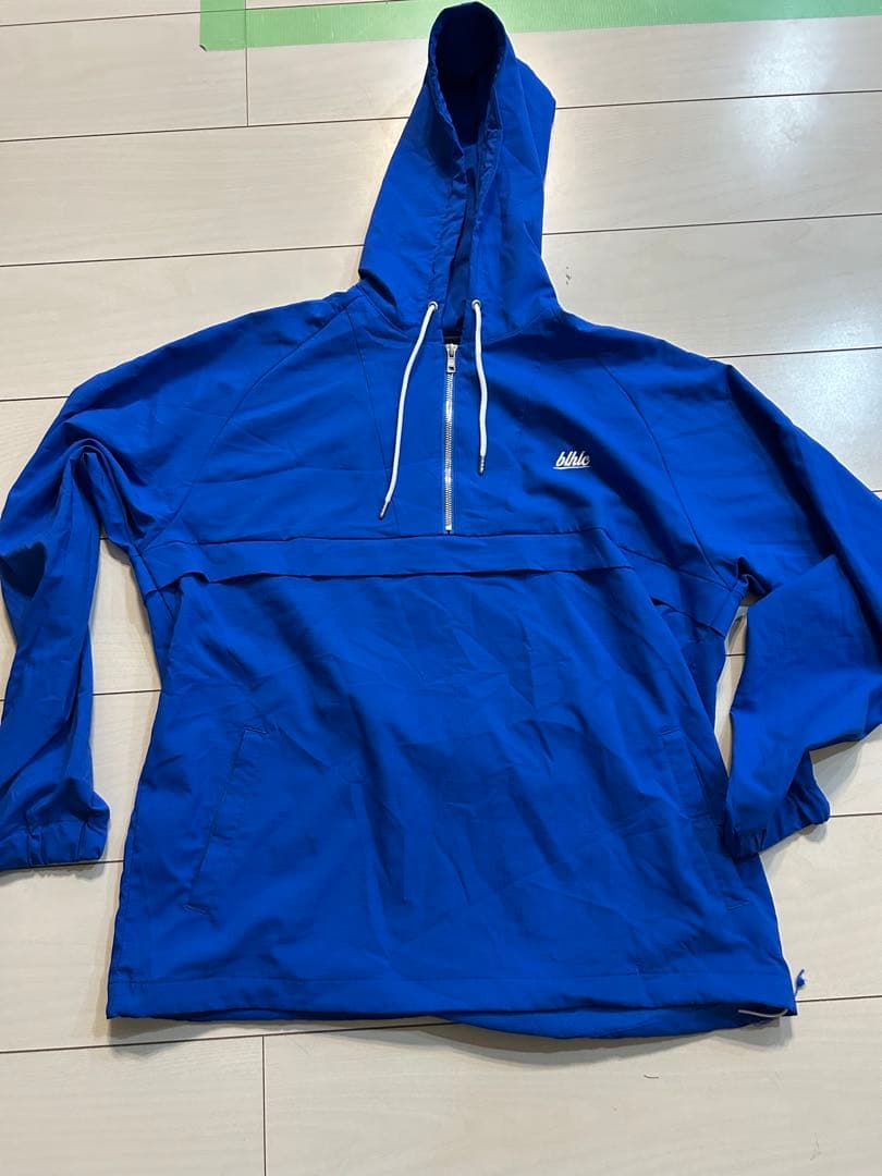 ballaholic anywhere上下セットアップ 青色美品Lサイズ