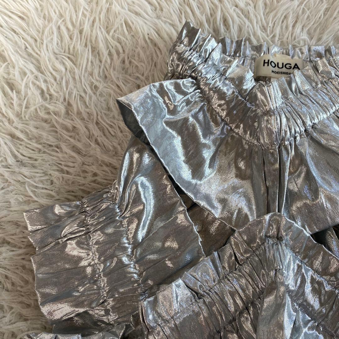 HOUGA ホウガ キキフリルドレス kiki frill dress スカート