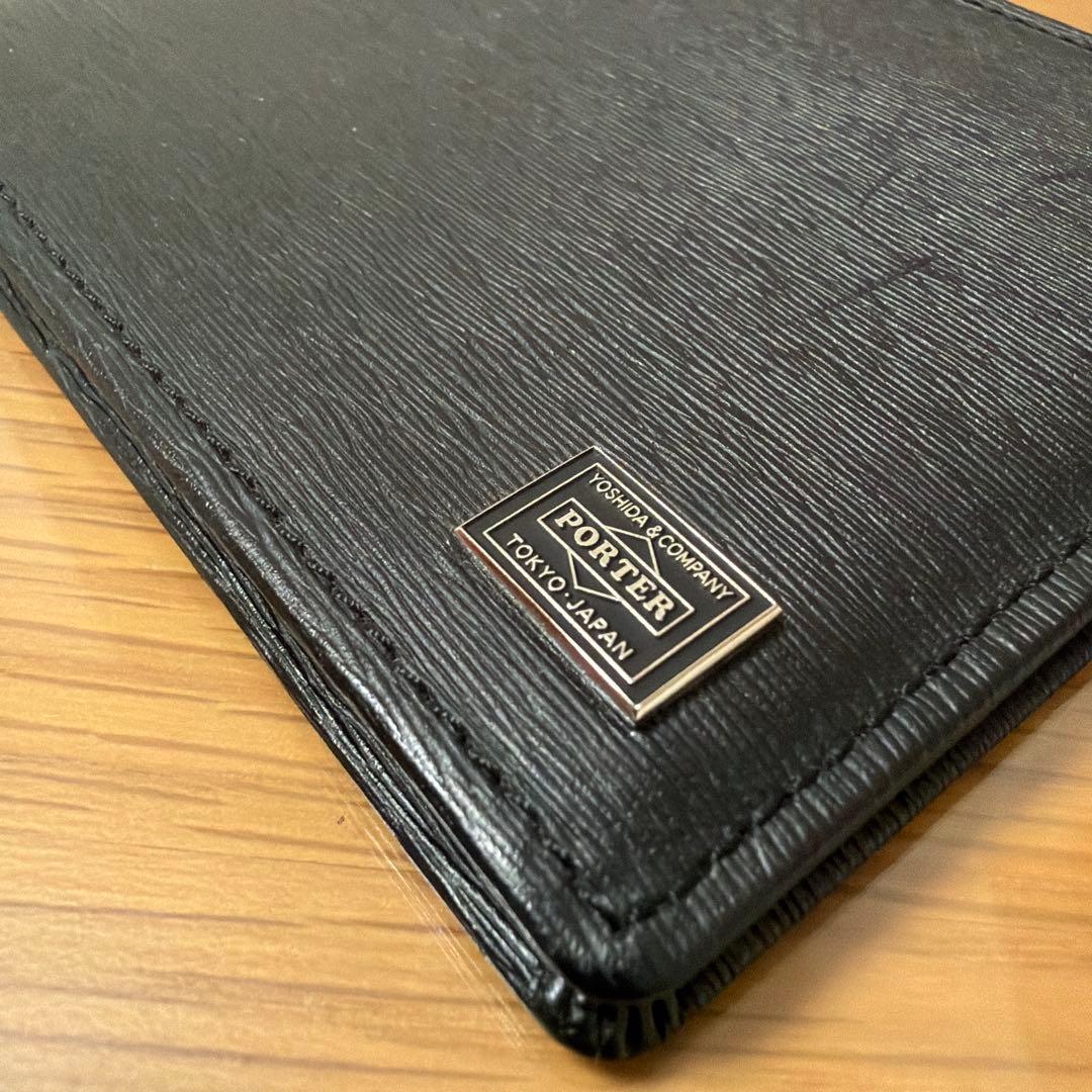 希少 Porter ポーター カレント マネークリップ カードケース レザー