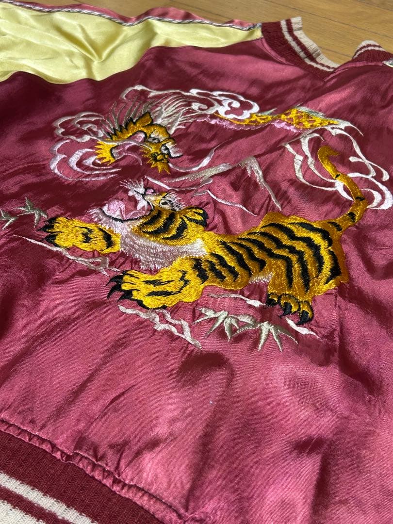 50s reversible souvenir jacket 綿なし