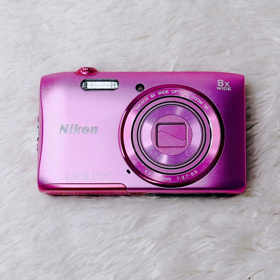 【外観極美品】ニコン Nikon クールピクス COOLPIX S3600ピンク