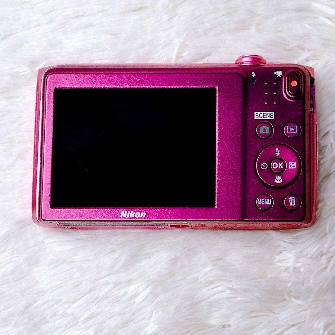 【外観極美品】ニコン Nikon クールピクス COOLPIX S3600ピンク