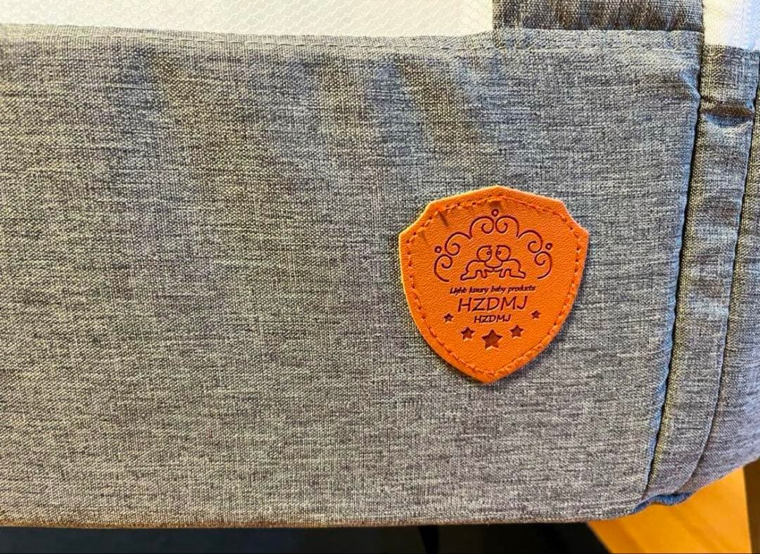 【美品】HZDMJベビーベッド2022年モデル グレー